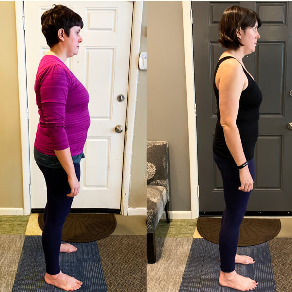 Functional Patterns Chattanooga results weight loss & back pain - side view