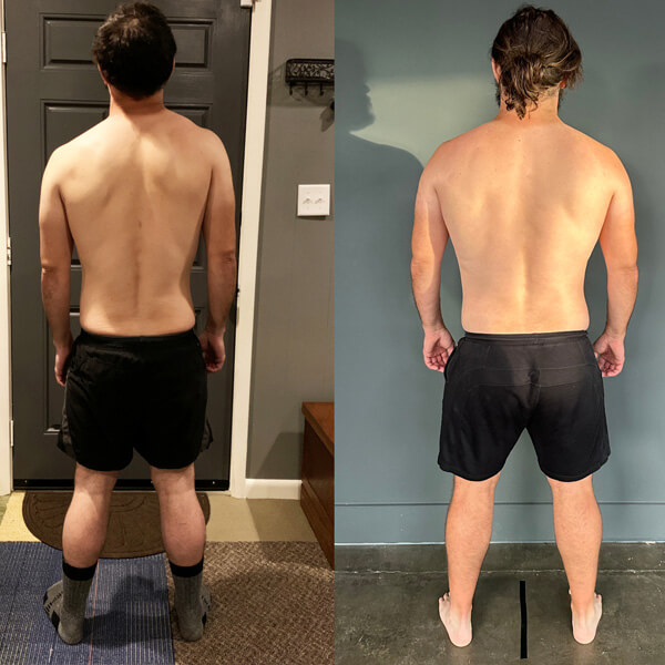 Functional Patterns Chattanooga results shoulder & neck pain - back view