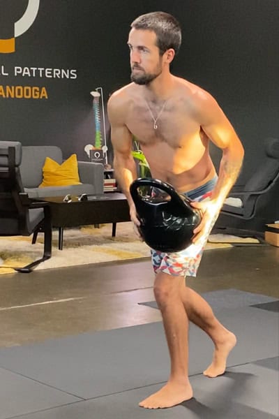 Tyler in action